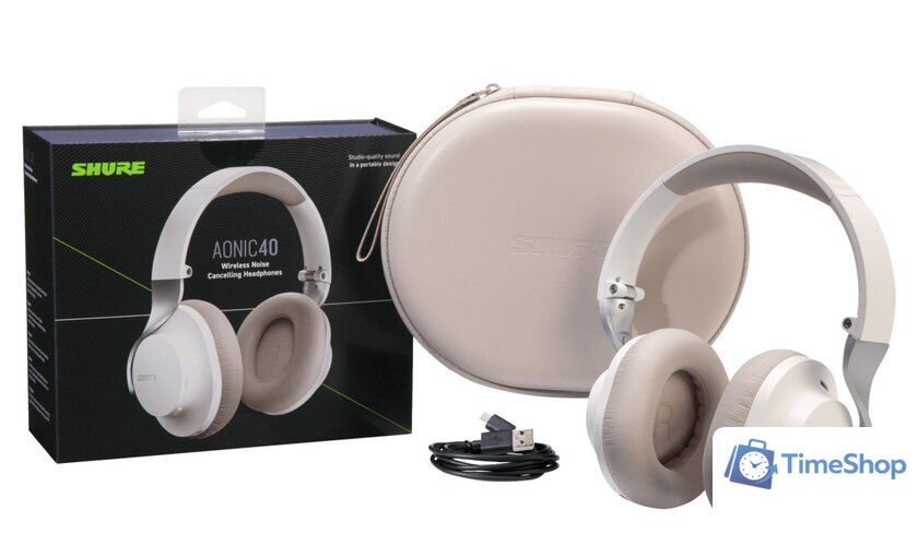 Наушники Shure Aonic 40 (белый) - Изображение №2 — Интернет-магазин Time-Shop
