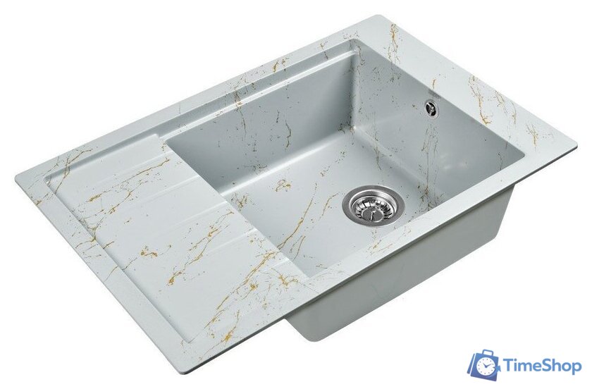 Кухонная мойка Wisent WB28-15 (с сифоном GER013) - Изображение №2 — Интернет-магазин Time-Shop
