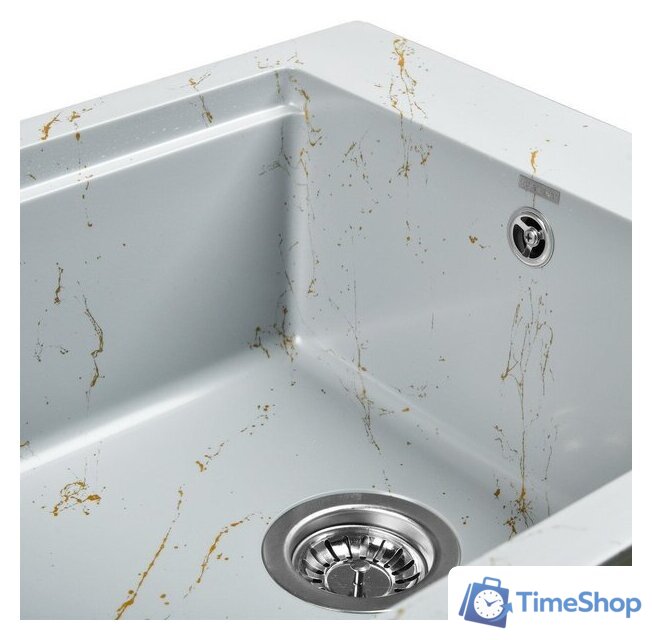 Кухонная мойка Wisent WB28-15 (с сифоном GER013) - Изображение №3 — Интернет-магазин Time-Shop