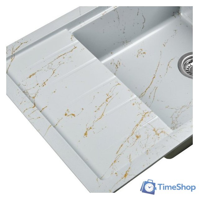 Кухонная мойка Wisent WB28-15 (с сифоном GER013) - Изображение №4 — Интернет-магазин Time-Shop