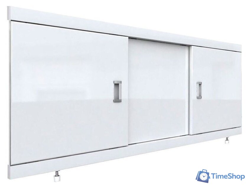 Фронтальный экран под ванну Emmy Виктория 150 (белый) - Изображение №1 — Интернет-магазин Time-Shop