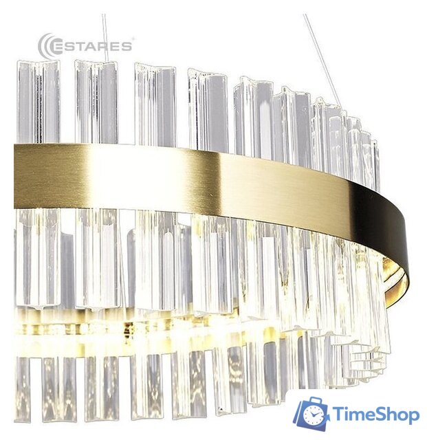 Подвесная люстра Estares Sofia 100W R-APP-500x1000-Gold/Clear-220-IP20_Ч - Изображение №2 — Интернет-магазин Time-Shop