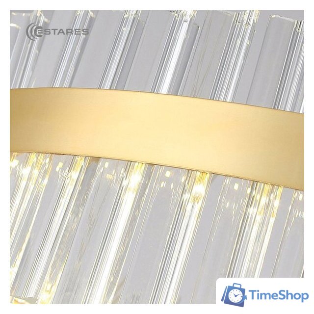 Подвесная люстра Estares Sofia 100W R-APP-500x1000-Gold/Clear-220-IP20_Ч - Изображение №3 — Интернет-магазин Time-Shop