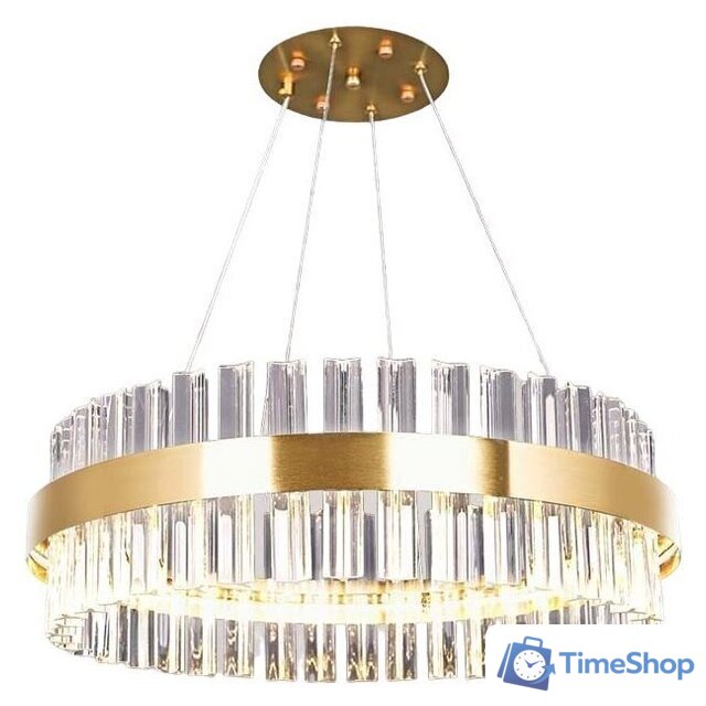 Подвесная люстра Estares Sofia 100W R-APP-500x1000-Gold/Clear-220-IP20_Ч - Изображение №1 — Интернет-магазин Time-Shop