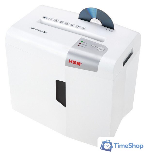 Шредер HSM ShredStar X8 (4.5x30) (белый) - Изображение №4 — Интернет-магазин Time-Shop