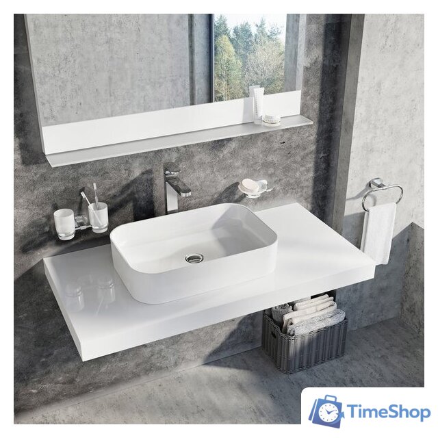 Умывальник Ravak Ceramic Slim R XJX01155002 - Изображение №4 — Интернет-магазин Time-Shop