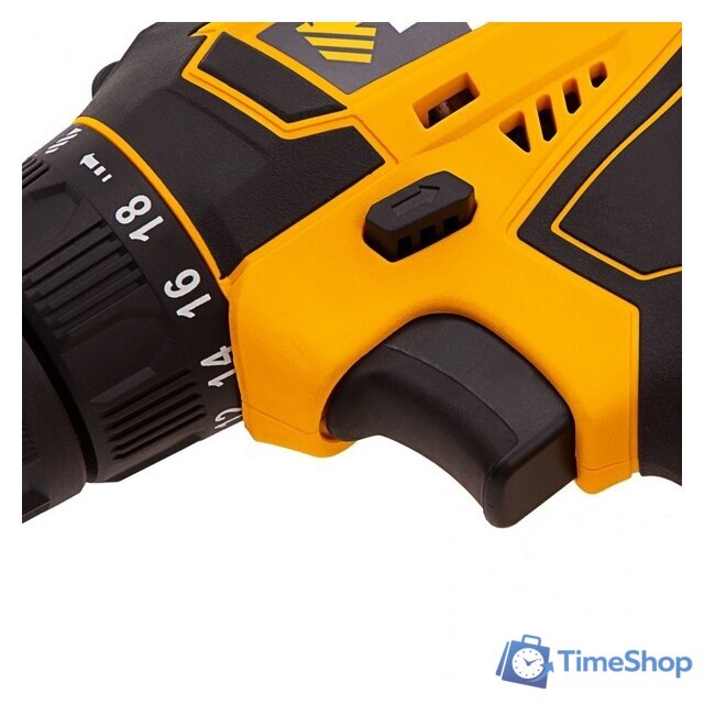 Дрель-шуруповерт Denzel CDL-18-02BM (с 2-мя АКБ, кейс) - Изображение №5 — Интернет-магазин Time-Shop