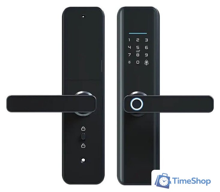 Дверной замок Roome Tuya Digital Fingerprint Lock X6 (черный) - Изображение №1 — Интернет-магазин Time-Shop