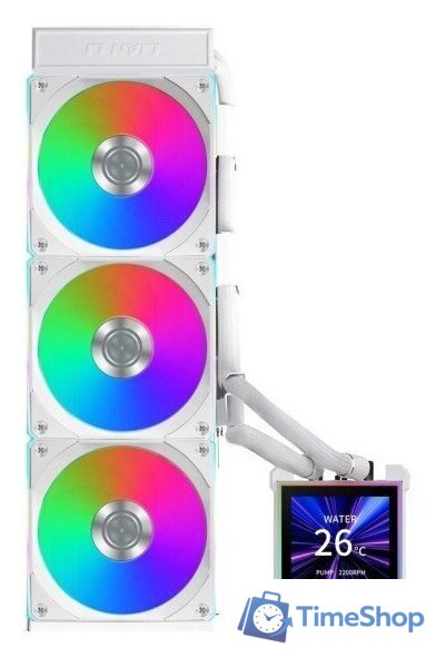 Система жидкостного охлаждения для процессора Lian Li HydroShift II LCD-S 360CL G89.GHS2LCDS36CW.R0 - Изображение №3 — Интернет-магазин Time-Shop