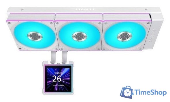 Система жидкостного охлаждения для процессора Lian Li HydroShift II LCD-S 360CL G89.GHS2LCDS36CW.R0 - Изображение №2 — Интернет-магазин Time-Shop