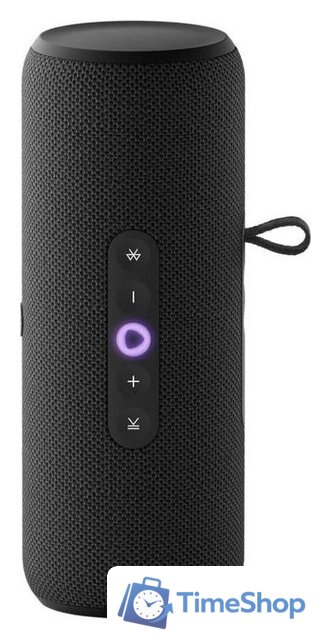 Умная колонка Яндекс Станция Стрит (черный) - Изображение №2 — Интернет-магазин Time-Shop