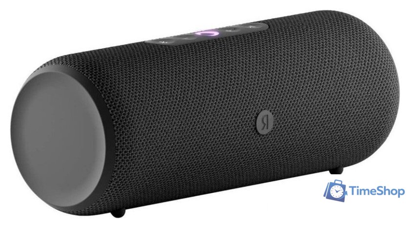 Умная колонка Яндекс Станция Стрит (черный) - Изображение №5 — Интернет-магазин Time-Shop