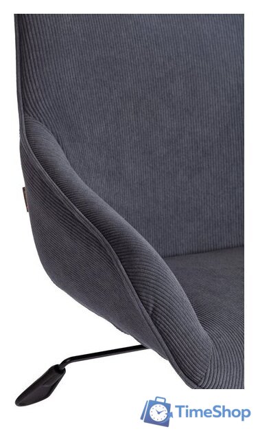 Офисное кресло TetChair Dublin хром/вельвет (графит) - Изображение №14 — Интернет-магазин Time-Shop