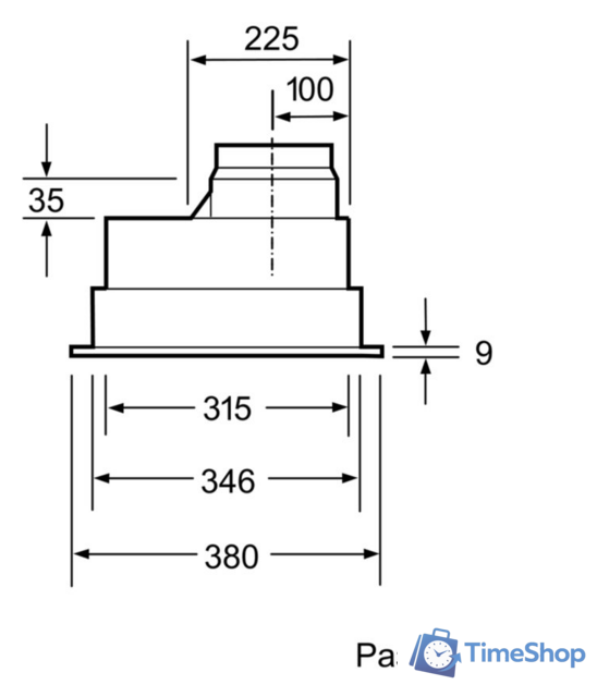 Кухонная вытяжка Bosch DHL555BL - Изображение №5 — Интернет-магазин Time-Shop