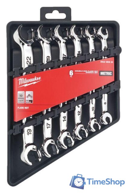 Набор ключей Milwaukee 4932480636 (6 предметов) - Изображение №1 — Интернет-магазин Time-Shop