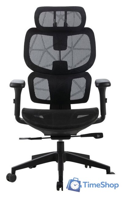 Офисное кресло CACTUS CS-MC555-BK (черный) - Изображение №2 — Интернет-магазин Time-Shop