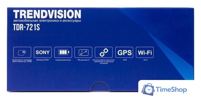 Видеорегистратор-GPS информатор (2в1) TrendVision TDR-721S - Изображение №9 — Интернет-магазин Time-Shop