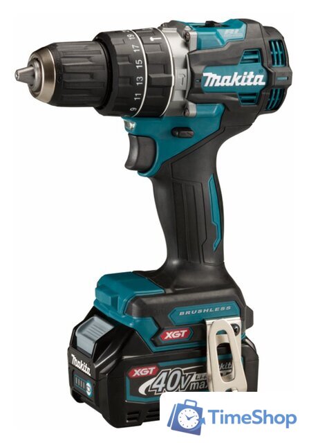 Ударная дрель-шуруповерт Makita HP002GD201 (с 2-мя АКБ, кейс) - Изображение №1 — Интернет-магазин Time-Shop