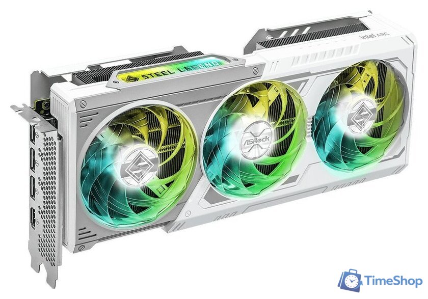 Видеокарта ASRock Intel Arc B580 Steel Legend 12GB OC B580 SL 12GO - Изображение №1 — Интернет-магазин Time-Shop