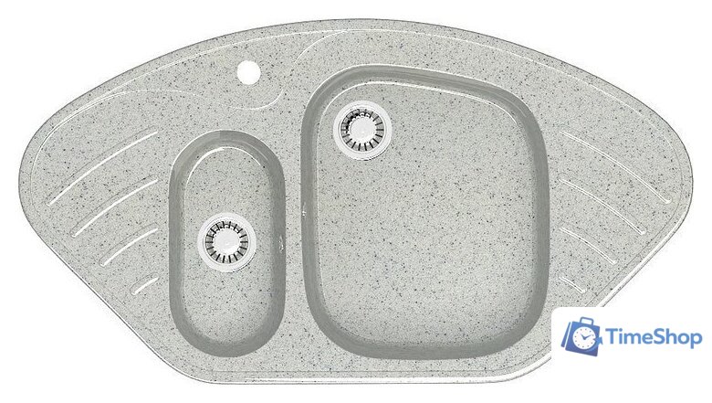 Кухонная мойка MARRBAXX Карельский камень модель 23/Q10 F023Q010 (серый/светло-серый) - Изображение №1 — Интернет-магазин Time-Shop