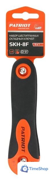 Набор ключей Patriot 350002010 (8 предметов) - Изображение №4 — Интернет-магазин Time-Shop