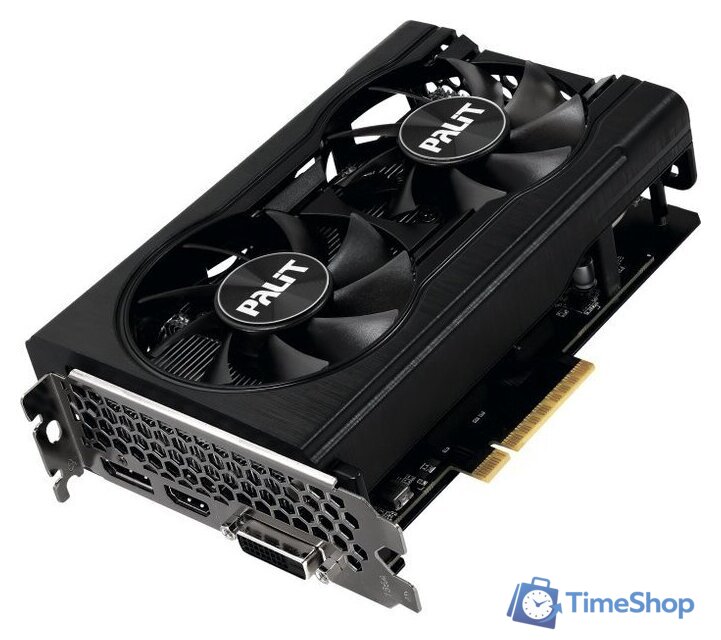 Видеокарта Palit GeForce RTX 3050 Dual NE63050018P1-1070D - Изображение №4 — Интернет-магазин Time-Shop
