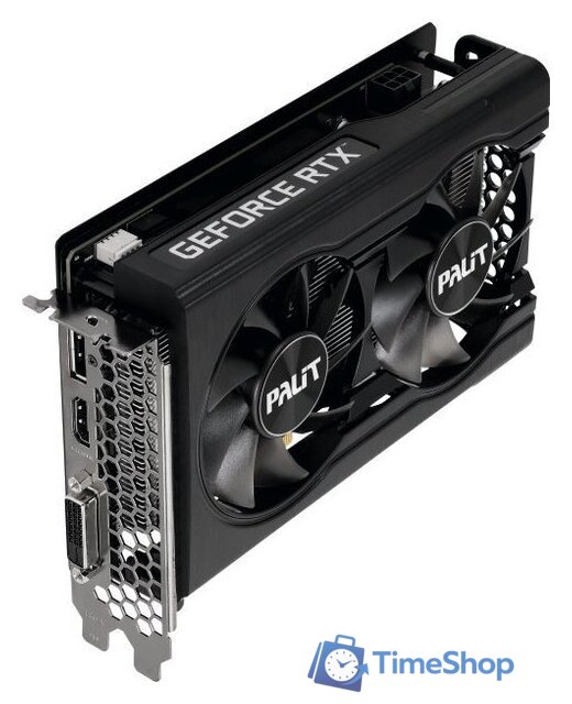 Видеокарта Palit GeForce RTX 3050 Dual NE63050018P1-1070D - Изображение №3 — Интернет-магазин Time-Shop