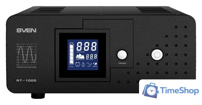 Источник бесперебойного питания SVEN RT-1000 - Изображение №1 — Интернет-магазин Time-Shop