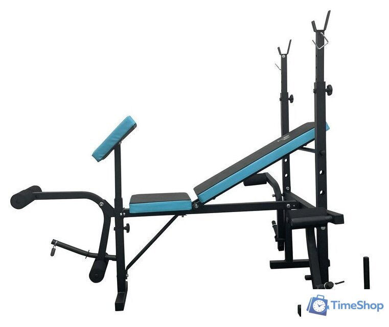 Силовая скамья Atlas Sport 1070 (черный/синий) - Изображение №4 — Интернет-магазин Time-Shop