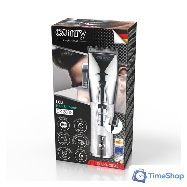 Машинка для стрижки волос Camry CR 2835s - Изображение №9 — Интернет-магазин Time-Shop