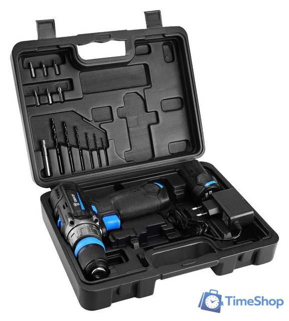 Дрель-шуруповерт Deko DKCD12V PRO 083-1004 (с 2-мя АКБ 1.5Ач, кейс) - Изображение №5 — Интернет-магазин Time-Shop