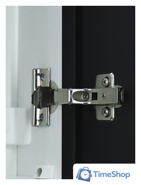  Континент Шкаф с зеркалом Elmage Black Led 45x80 - Изображение №6 — Интернет-магазин Time-Shop