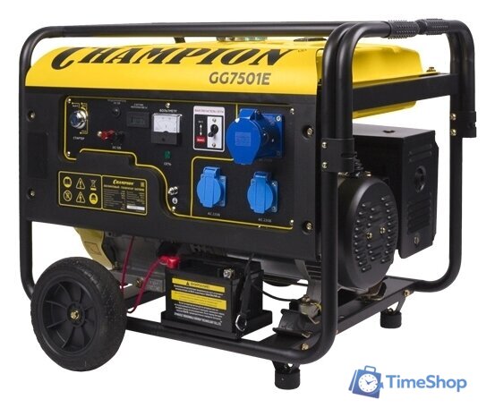 Бензиновый генератор Champion GG7501E - Изображение №1 — Интернет-магазин Time-Shop