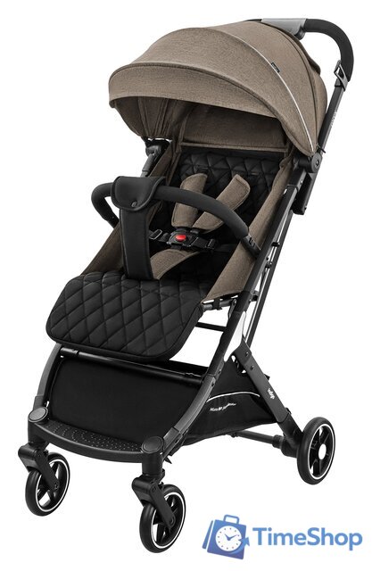 Коляска прогулочная «книга» Indigo Onyx (бежевый) - Изображение №1 — Интернет-магазин Time-Shop