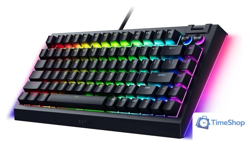 Клавиатура Razer BlackWidow V4 75% (черный, нет кириллицы) - Изображение №9 — Интернет-магазин Time-Shop
