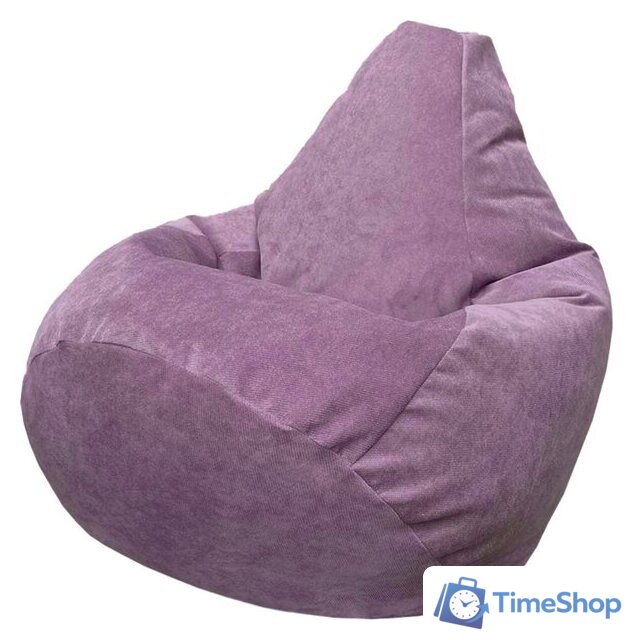 Кресло-мешок Flagman Груша Мега Г3.5-759 Verona 759 (Light Grey Purple) - Изображение №1 — Интернет-магазин Time-Shop