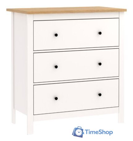 Комод Mio Tesoro Сага 2.08.02.020.14 (белый/ясень) - Изображение №1 — Интернет-магазин Time-Shop