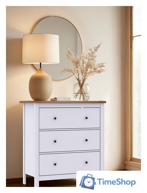 Комод Mio Tesoro Сага 2.08.02.020.14 (белый/ясень) - Изображение №4 — Интернет-магазин Time-Shop