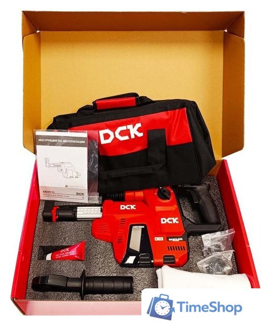 Перфоратор DCK KRH20V-26 Type Z KIT (без АКБ, сумка) - Изображение №9 — Интернет-магазин Time-Shop