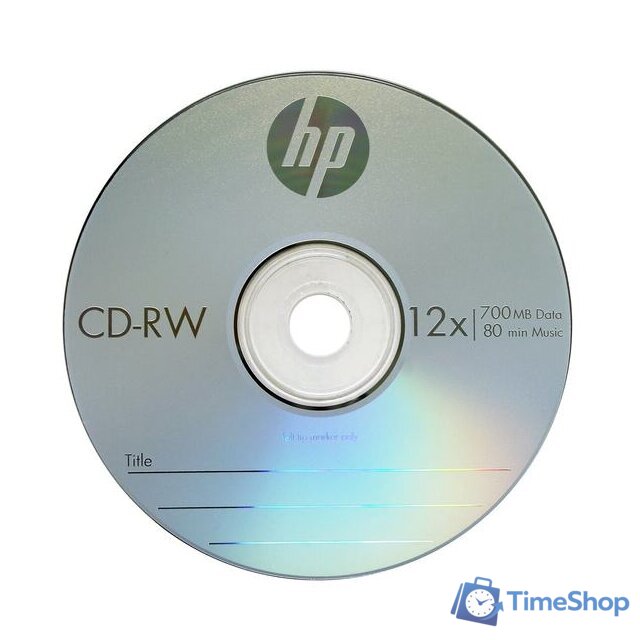 CD-RW диск HP 700Mb 12x 69313 (25 шт.) - Изображение №2 — Интернет-магазин Time-Shop