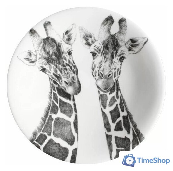 Тарелка обеденная Taitu Wild Spirit Giraffe 12-1-1-B - Изображение №1 — Интернет-магазин Time-Shop