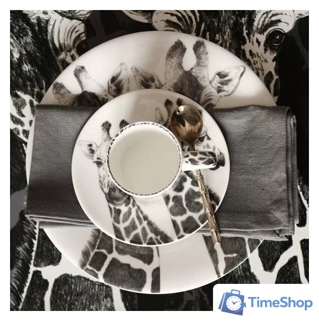 Тарелка обеденная Taitu Wild Spirit Giraffe 12-1-1-B - Изображение №4 — Интернет-магазин Time-Shop
