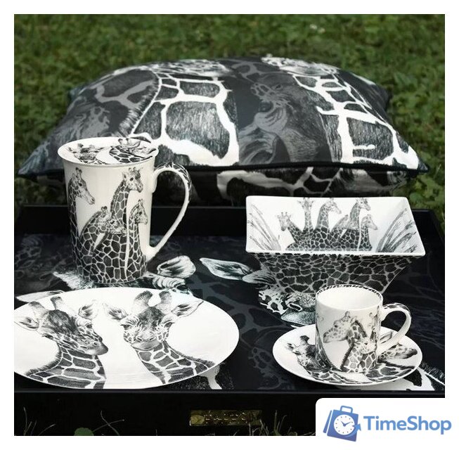 Тарелка обеденная Taitu Wild Spirit Giraffe 12-1-1-B - Изображение №5 — Интернет-магазин Time-Shop