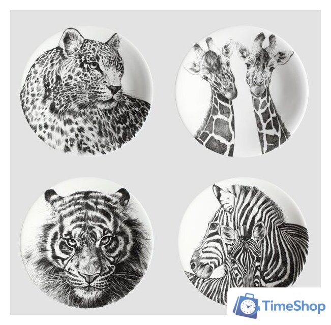 Тарелка обеденная Taitu Wild Spirit Giraffe 12-1-1-B - Изображение №6 — Интернет-магазин Time-Shop