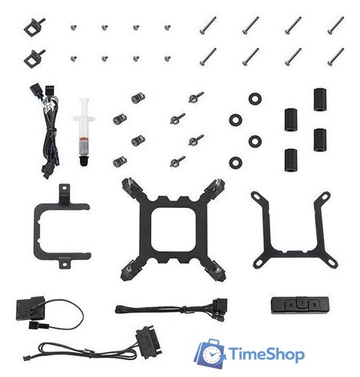 Система жидкостного охлаждения для процессора SilverStone NovaPeak 360 ARGB - Изображение №13 — Интернет-магазин Time-Shop