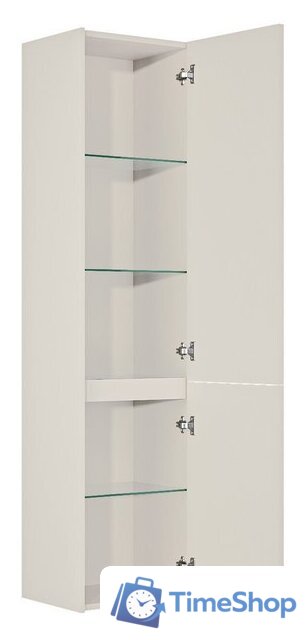  Belux Шкаф-пенал Сиртаки ПН 40 (1, белый глянцевый) - Изображение №2 — Интернет-магазин Time-Shop