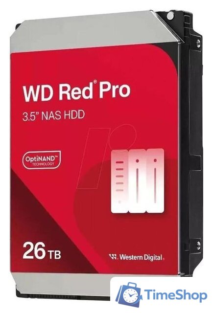 Жесткий диск WD Red Pro 26TB WD260KFGX - Изображение №2 — Интернет-магазин Time-Shop