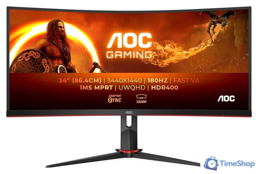 Игровой монитор AOC Gaming CU34G2XP - Изображение №1 — Интернет-магазин Time-Shop
