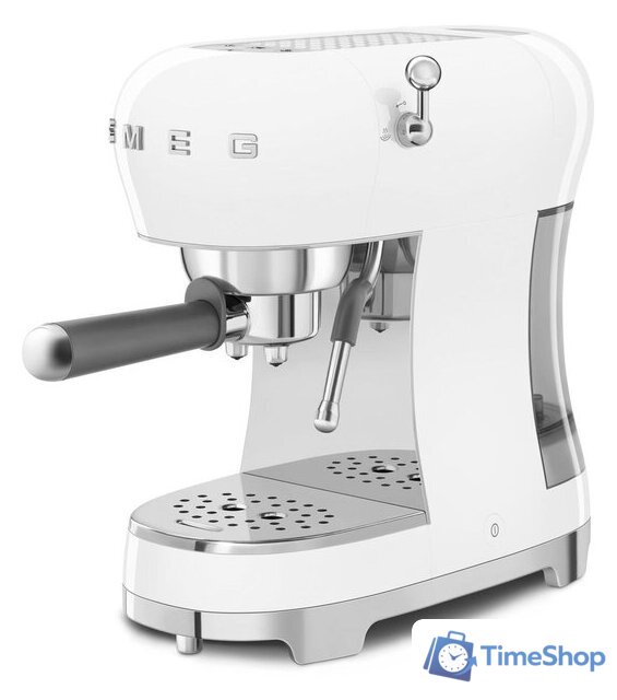 Рожковая кофеварка Smeg ECF02WHEU - Изображение №4 — Интернет-магазин Time-Shop