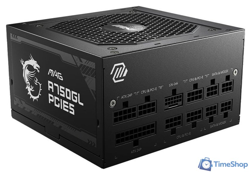 Блок питания MSI MAG A750GL PCIE5 - Изображение №1 — Интернет-магазин Time-Shop